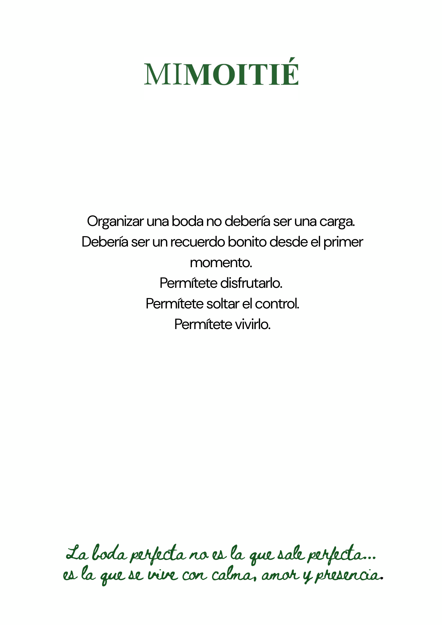 MODO ANTIESTRÉS: Organiza tu boda sin ansiedad ni discusiones