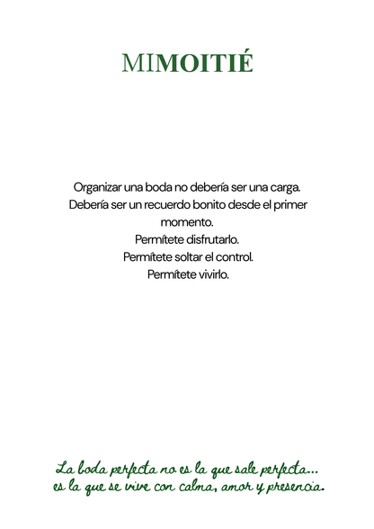 MODO ANTIESTRÉS: Organiza tu boda sin ansiedad ni discusiones