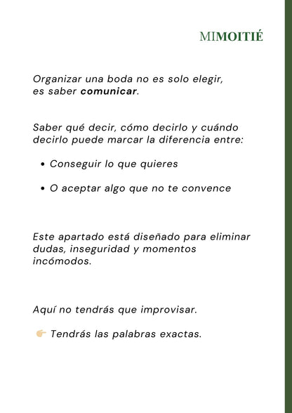 SCRIPTS DE COMUNICACIÓN: Plantillas de mensajes para proveedores